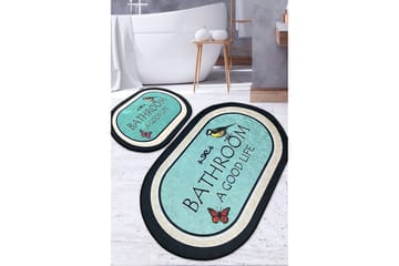 Pani Badrumsmatta 60x100 cm Rektangulär - Flerfärgad - Textil & mattor - Matta - Badrumsmatta