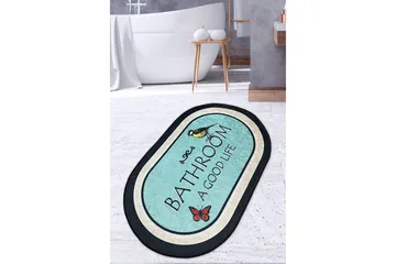 Pani Badrumsmatta 70x120 cm Rektangulär - Flerfärgad - Textil & mattor - Matta - Badrumsmatta