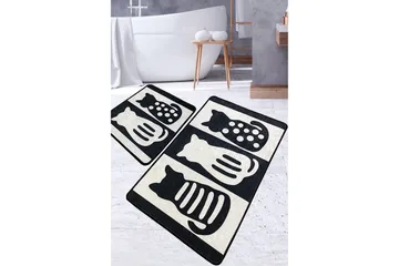 Panjawani Badrumsmatta 60x100 cm Rektangulär - Flerfärgad - Textil & mattor - Matta - Badrumsmatta