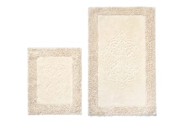 Papudi Badrumsmatta 60x100 cm Rektangulär - Creme - Textil & mattor - Matta - Badrumsmatta