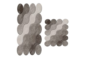 Paramdeep Badrumsmatta 60x100 cm Rektangulär - Brun - Textil & mattor - Matta - Badrumsmatta