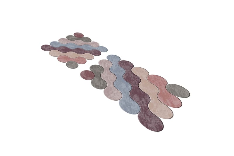 Paramjeet Badrumsmatta 60x100 cm Rektangulär - Flerfärgad - Textil & mattor - Matta - Badrumsmatta