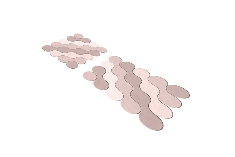 Paramjit Badrumsmatta 60x100 cm Rektangulär - Rosa - Textil & mattor - Matta - Badrumsmatta