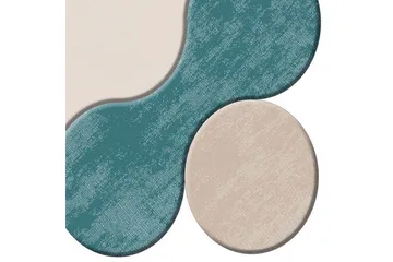 Paramshela Badrumsmatta 60x100 cm Rektangulär - Blå - Textil & mattor - Matta - Badrumsmatta