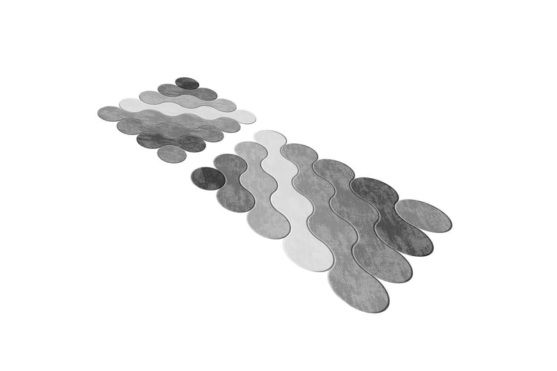 Paramveer Badrumsmatta 60x100 cm Rektangulär - Grå - Textil & mattor - Matta - Badrumsmatta