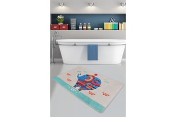 Parhalad Badrumsmatta 80x120 cm Rund - Flerfärgad - Textil & mattor - Matta - Badrumsmatta