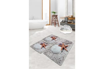 Parikh Badrumsmatta 60x100 cm Rund - Flerfärgad - Textil & mattor - Matta - Badrumsmatta