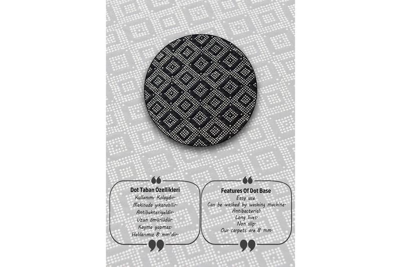 Pariti Badrumsmatta 80 cm Rund - Flerfärgad - Textil & mattor - Matta - Badrumsmatta