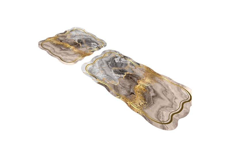 Parminder Badrumsmatta 60x100 cm Rektangulär - Creme - Textil & mattor - Matta - Badrumsmatta