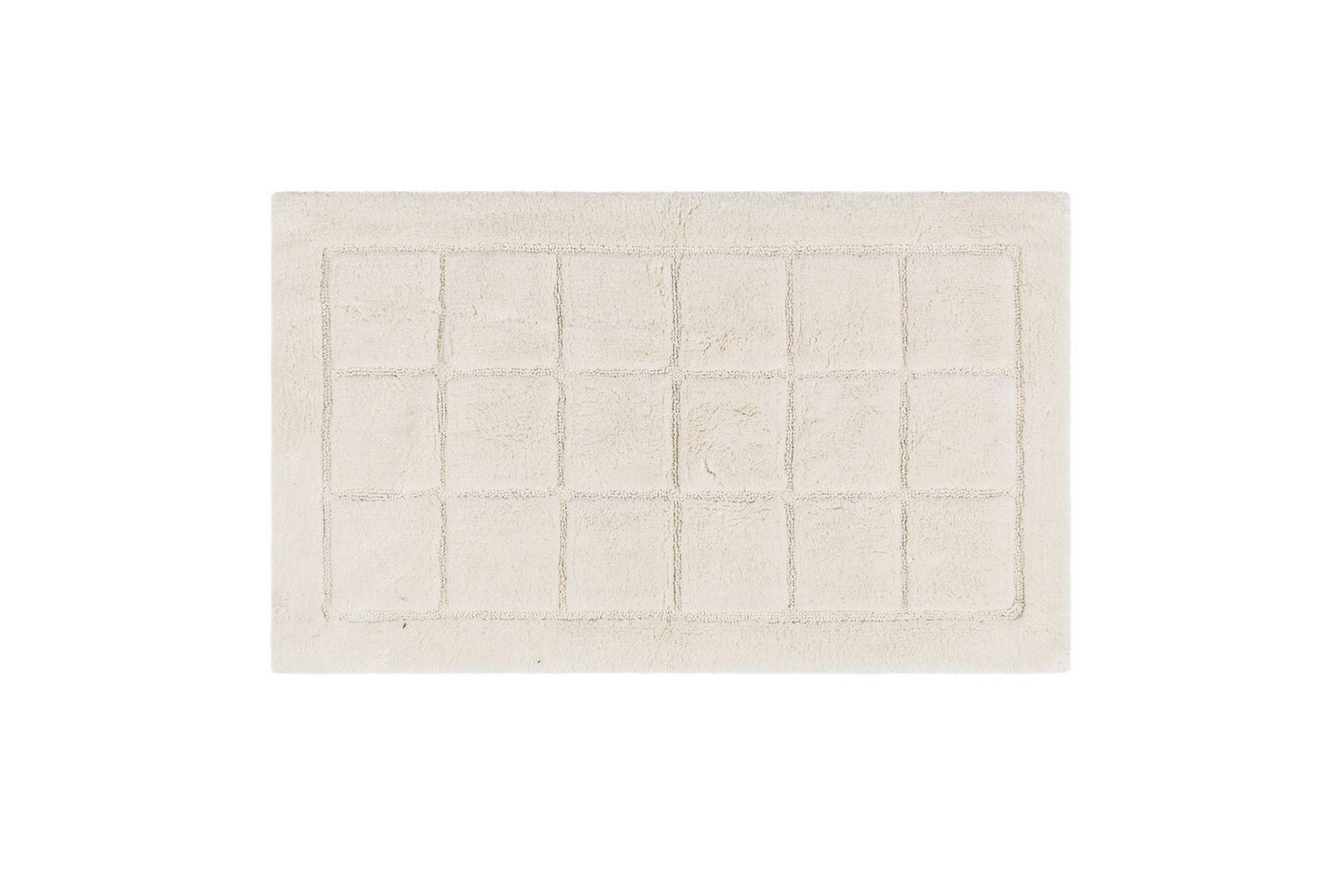 Badrumsmatta Square - 50x80 cm, Creme