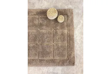 Badrumsmatta Square - 70x120 cm, Dark Linen - Textil & mattor - Matta - Badrumsmatta