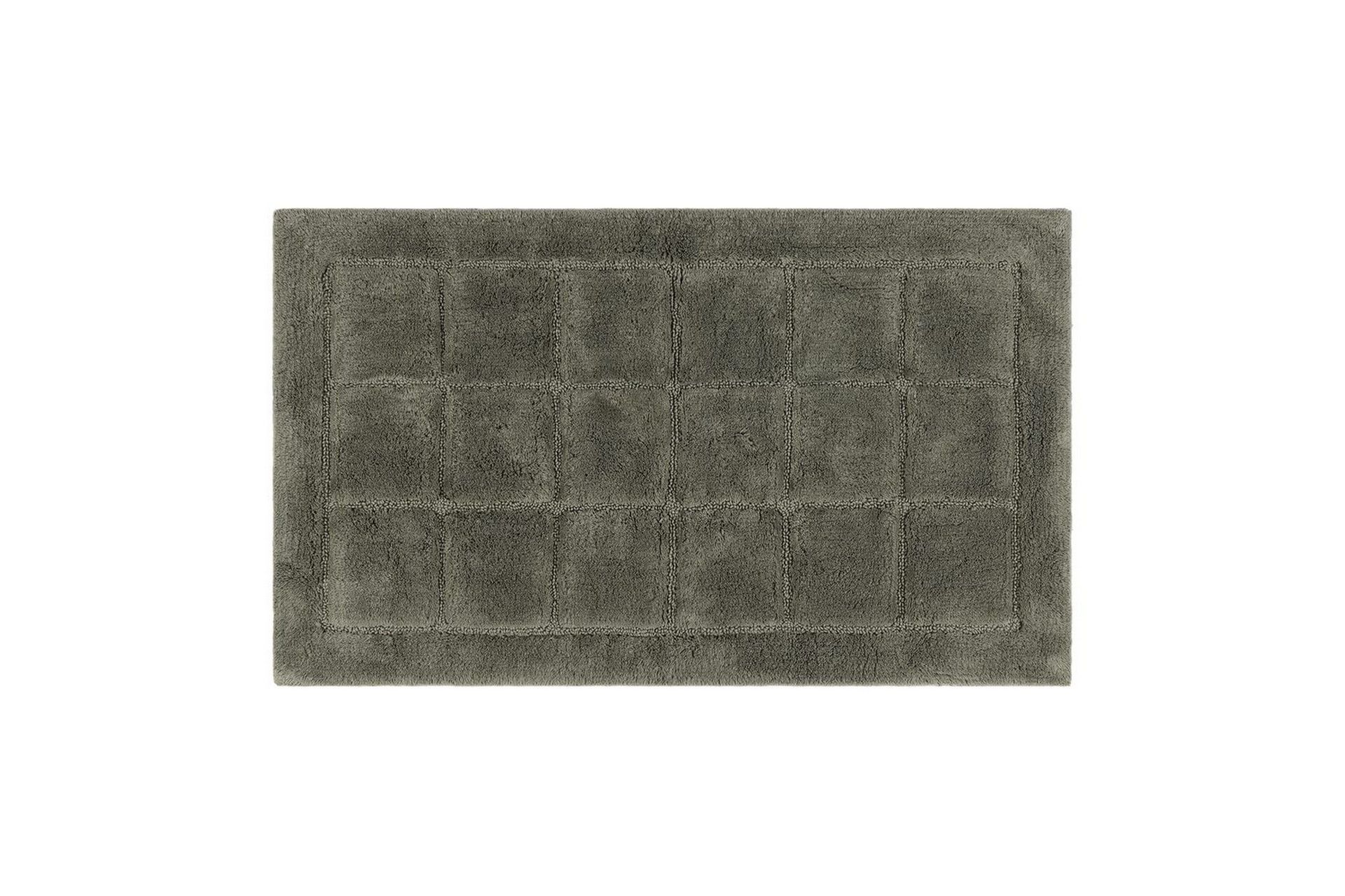 Badrumsmatta Square - 70x120 cm, Emerald Green