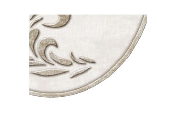 Badrumsmattset (2 delar) Elevate Grädde - Cremevit - Textil & mattor - Matta - Badrumsmatta