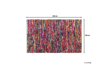 Bafra Matta 160x230 cm - Flerfärgad - Textil & mattor - Matta