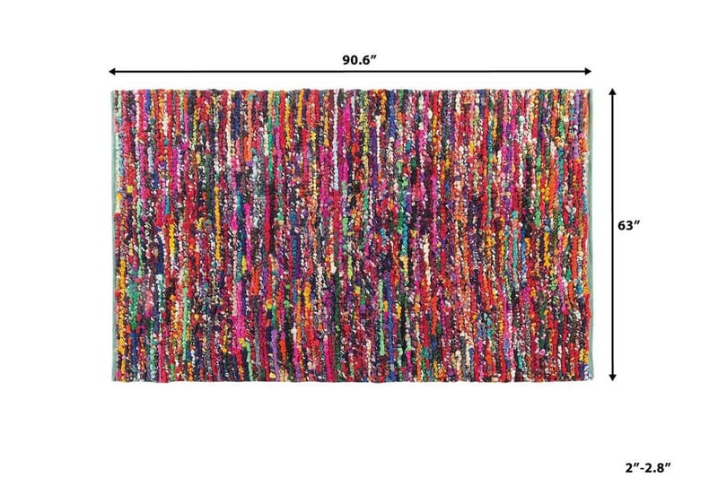 Bafra Matta 160x230 cm - Flerfärgad - Textil & mattor - Matta