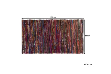 Bartin Matta Rund 160 cm - Flerfärgad - Textil & mattor - Matta