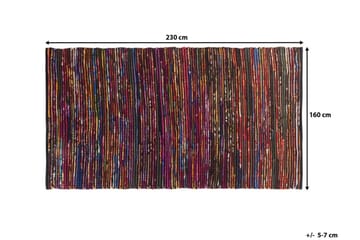 Bartin Matta Rund 160 cm - Flerfärgad - Textil & mattor - Matta