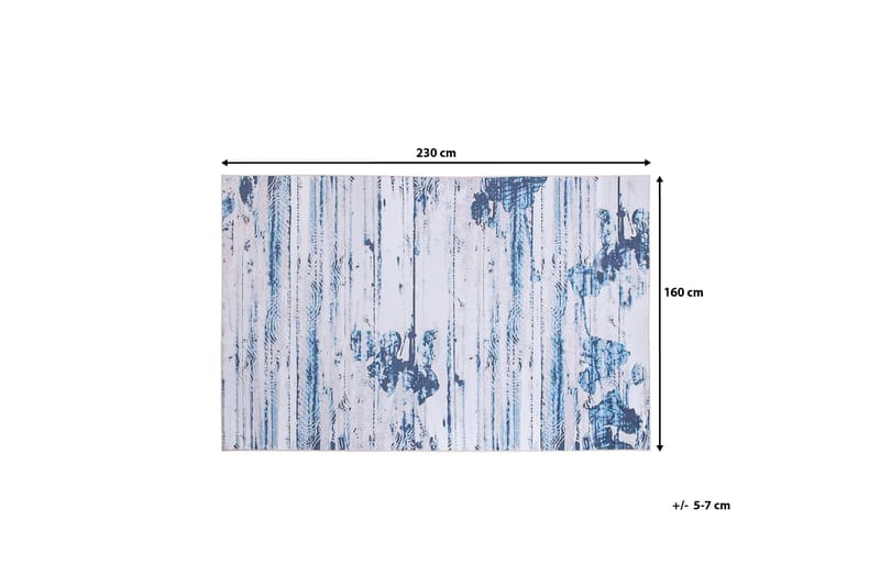 Burdur Matta 160|230 cm - Blå - Textil & mattor - Matta