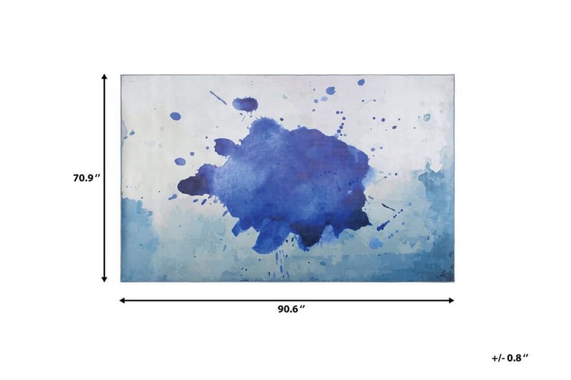 Domenice Matta 160x230 cm - Blå - Textil & mattor - Matta