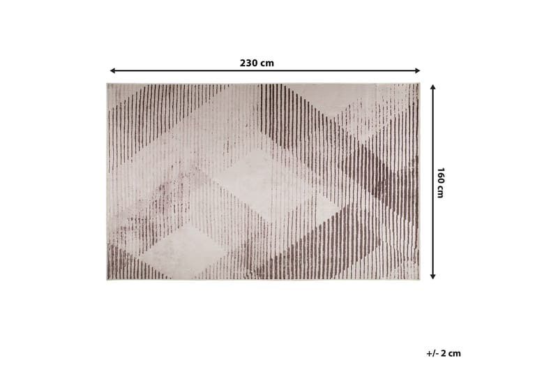 Ektor Matta 160x230 cm - Svart - Textil & mattor - Matta