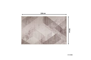 Ektor Matta 160x230 cm - Svart - Textil & mattor - Matta