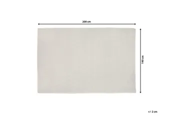 Erzin Matta 140x200 cm - Vit - Textil & mattor - Matta - Små mattor