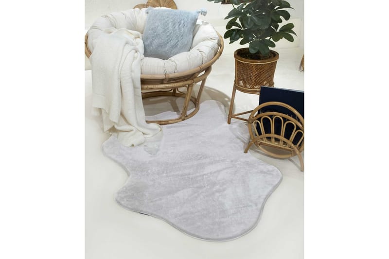 Fårskinn Bach 100x150 Rektangulär - Grå - Textil & mattor - Matta - Fäll & skinnmatta - Fårskinn & lammskinn