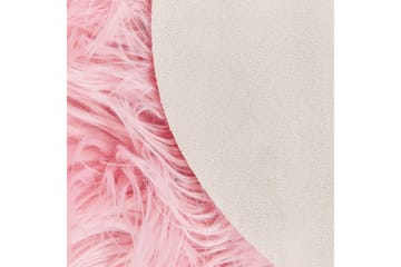 Fårskinn Mamungari 60x180 cm - Rosa - Textil & mattor - Matta - Fäll & skinnmatta - Fårskinn & lammskinn