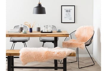Uluru Fårskinn 65|110 cm - Rosa - Textil & mattor - Matta - Fäll & skinnmatta - Fårskinn & lammskinn