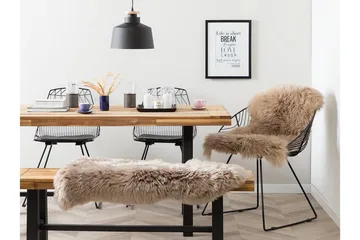 Uluru Fårskinn 65x110 cm - Brun - Textil & mattor - Matta - Fäll & skinnmatta - Fårskinn & lammskinn