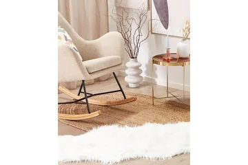 Mamungari Fårskinn 60x180 cm Kvadratisk - Vit - Textil & mattor - Matta - Fäll & skinnmatta - Fårskinn & lammskinn