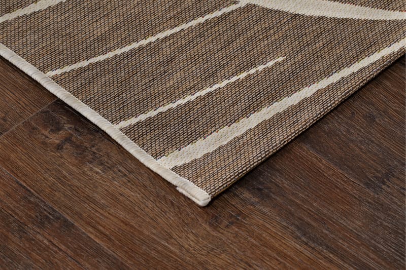 Domani Modern Flatvävd Matta 160x230 cm - Natur - Textil & mattor - Matta - Flatvävd matta