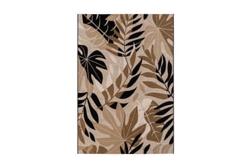Domani Monstera Flatvävd Matta 200x290 cm - Flerfärgad - Textil & mattor - Matta - Flatvävd matta
