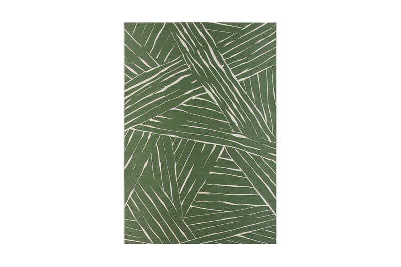 Flatvävd Matta Domani Modern 160x230 cm - Grön - Flatvävd matta