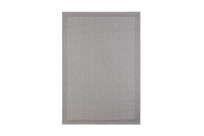 Flatvävd Matta Miami 133x190 cm - Grå - Flatvävd matta