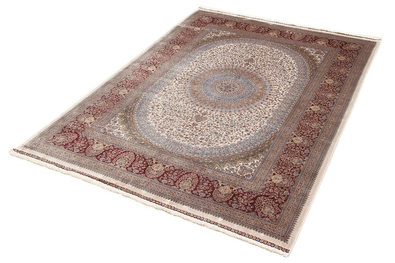 Flatvävd Matta Qoum Shah 5 300x390 cm Cream - Vivace - Flatvävd matta