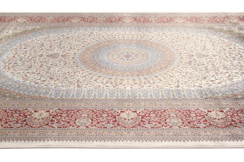 Flatvävd Matta Qoum Shah 5 300x390 cm Cream - Vivace - Textil & mattor - Matta - Flatvävd matta