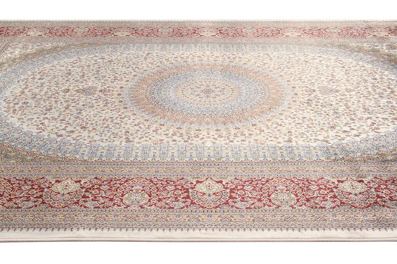 Flatvävd Matta Qoum Shah 5 300x390 cm Cream - Vivace - Flatvävd matta