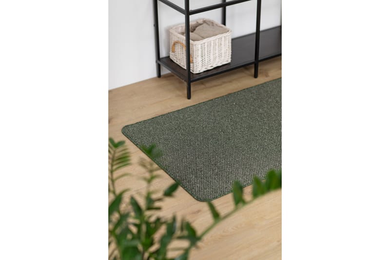 Flatvävd Matta Zeus 80x150 cm - Grön - Flatvävd matta