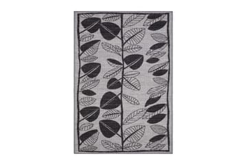 Löv Flatvävd Matta 160x230 cm - Grå - Textil & mattor - Matta - Flatvävd matta