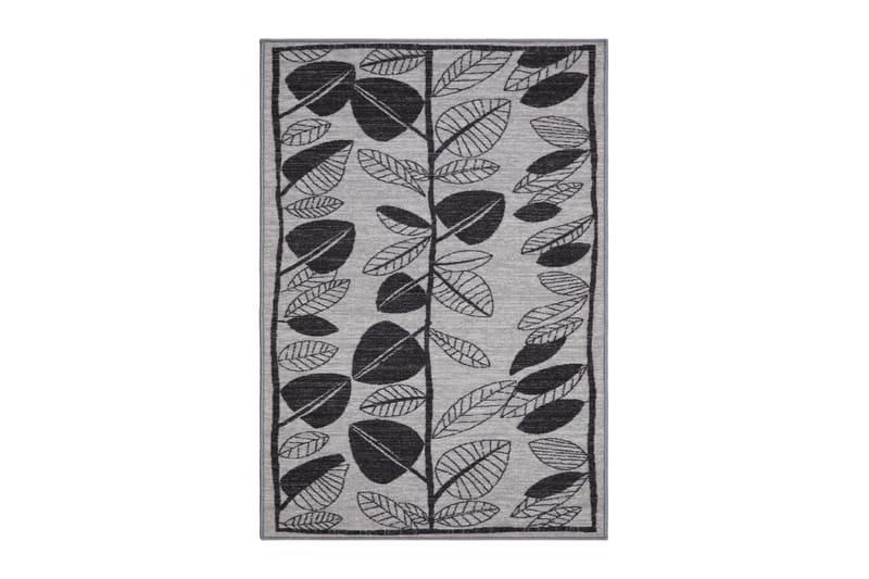 Löv Flatvävd Matta 160x230 cm - Grå - Textil & mattor - Matta - Flatvävd matta