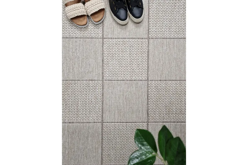 Madrid Flatvävd Matta 133x190 cm - Linne - Textil & mattor - Matta - Flatvävd matta