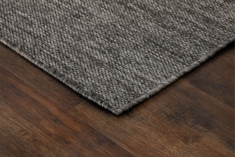 Madrid Flatvävd Matta 80x240 cm - Antracit - Textil & mattor - Matta - Flatvävd matta