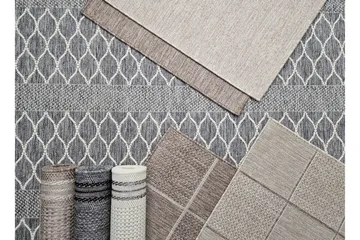 Madrid Flatvävd Matta 80x240 cm - Antracit - Textil & mattor - Matta - Flatvävd matta