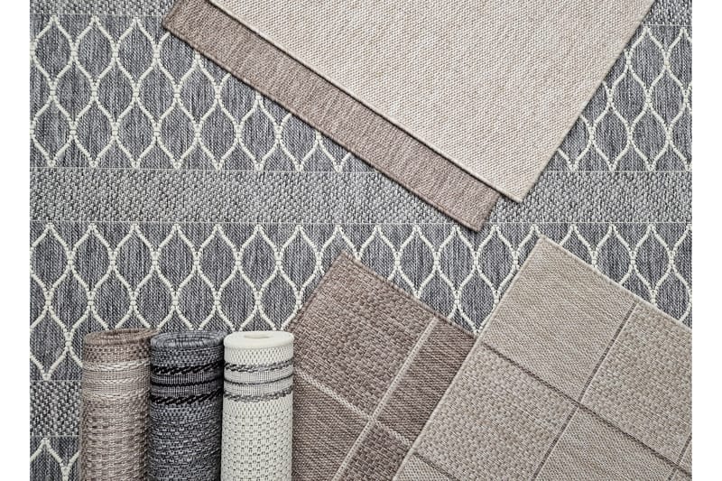 Madrid Flatvävd Matta 80x240 cm - Antracit - Textil & mattor - Matta - Flatvävd matta
