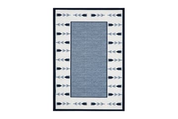 Tulpan Flatvävd Matta 133x190 cm - Blå - Textil & mattor - Matta - Flatvävd matta