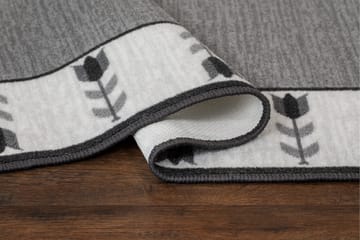 Tulpan Flatvävd Matta 160x230 cm - Grå - Textil & mattor - Matta - Flatvävd matta