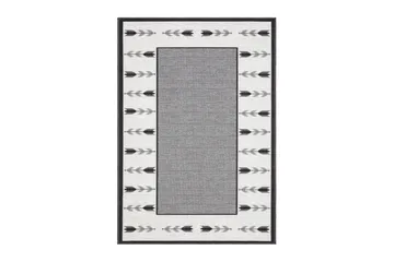 Tulpan Flatvävd Matta 160x230 cm - Grå - Textil & mattor - Matta - Flatvävd matta