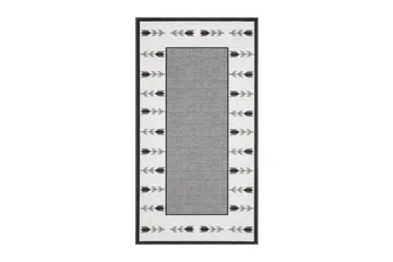 Tulpan Flatvävd Matta 57x200 cm - Grå - Textil & mattor - Matta - Flatvävd matta