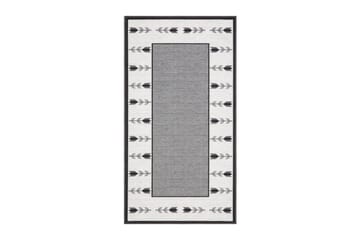 Tulpan Flatvävd Matta 80x150 cm - Grå - Textil & mattor - Matta - Flatvävd matta